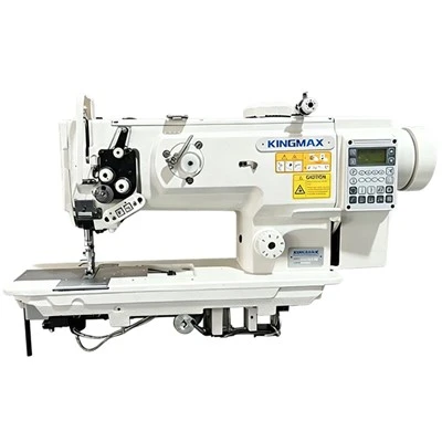 Máquina de coser con pie móvil y cuchilla lateral GC1510D-7-ET
